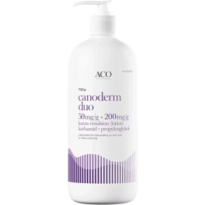 Canoderm Duo Kutan Emulsion 50mg/g+200mg/g Flaska, 730g Med Pump Canoderm Duo Kutan Emulsion 50mg/g+200mg/g Flaska, 730g Med Pump