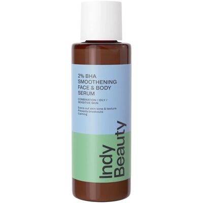 Indy Beauty BHA 2% Smoothening Body Serum 100 ml Indy Beauty BHA 2% Smoothening Body Serum 100 ml