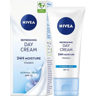 Nivea Nivea Frisk Dagkräm SPF15 - Dagkräm Nivea Nivea Frisk Dagkräm SPF15 - Dagkräm