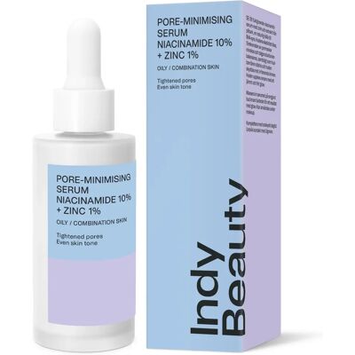 Indy Beauty Pore-minimising Serum Niacinamide 10%+Zinc 1% 30 ml Indy Beauty Pore-minimising Serum Niacinamide 10%+Zinc 1% 30 ml
