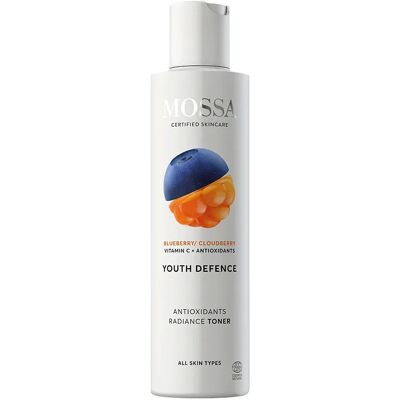 Mossa Youth Defence Antioxidant Toner - Lingonberry & Blåbär - 200ml Mossa Youth Defence Antioxidant Toner - Lingonberry & Blåbär - 200ml