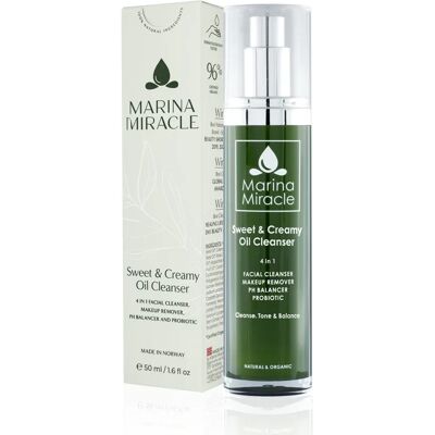 Marina Miracle Söt & Krämig Olje Rengöring - Resestorlek 50ml Marina Miracle Söt & Krämig Olje Rengöring - Resestorlek 50ml