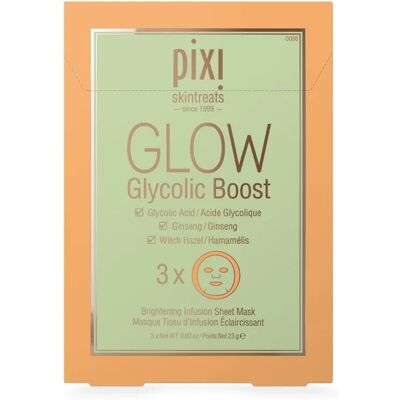 Pixi Glow Glycolic Boost (3 st.) Pixi Glow Glycolic Boost (3 st.)