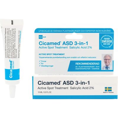 Cicamed Medical Science ASD 3-In-1 Active Spot Treatment 15 ml Cicamed Medical Science ASD 3-In-1 Active Spot Treatment 15 ml