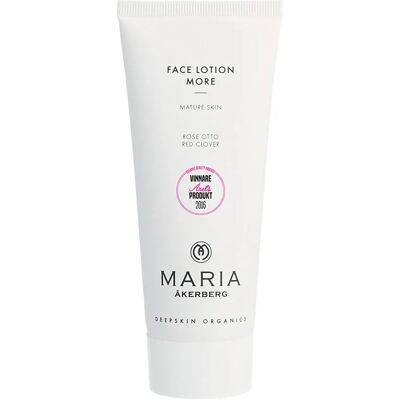 Maria Åkerberg Face Lotion More - Anti-Aging Moisturizer for Mature Skin Maria Åkerberg Face Lotion More - Anti-Aging Moisturizer for Mature Skin