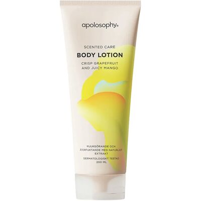 Apolosophy Scented Care Body Lotion Grapefruit and Mango 200 ml Apolosophy Scented Care Body Lotion Grapefruit and Mango 200 ml