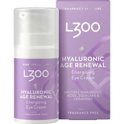 L300 Hyaluronisk Ögonkräm - Åldersföryngrande, Kollagen, Känslig L300 Hyaluronisk Ögonkräm - Åldersföryngrande, Kollagen, Känslig