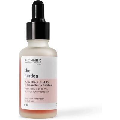 Bionnex The Nordea AHA 10% + BHA 2% + Lingonberry Exfoliant 30ml Bionnex The Nordea AHA 10% + BHA 2% + Lingonberry Exfoliant 30ml