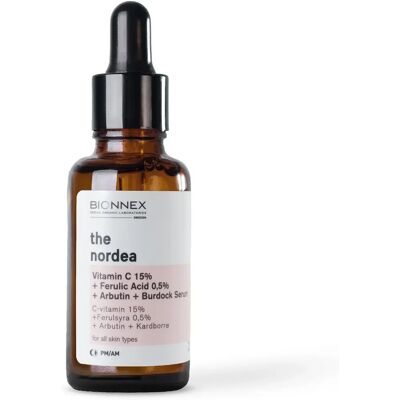 Bionnex The Nordea Vitamin C 15% + Ferulic Acid 0,5% + Burdock Serum 30ml Bionnex The Nordea Vitamin C 15% + Ferulic Acid 0,5% + Burdock Serum 30ml