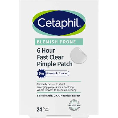 Cetaphil 6h Fast Clear Pimple Patch 24 st Cetaphil 6h Fast Clear Pimple Patch 24 st