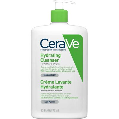 CeraVe Återfuktande Rengöringslotion - Återfuktande Rengöringsmedel för Normal till Torr Hud (1000ml) CeraVe Återfuktande Rengöringslotion - Återfuktande Rengöringsmedel för Normal till Torr Hud (1000ml)
