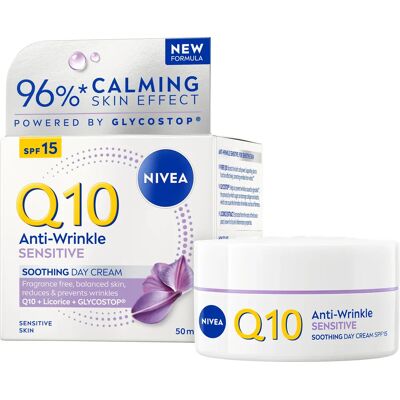 Nivea Q10 Power Anti-rynke känslig Dagkräm SPF15 - Dagkräm Nivea Q10 Power Anti-rynke känslig Dagkräm SPF15 - Dagkräm
