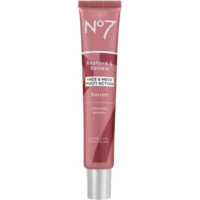 No7 Restore & Renew Multi Action Face & Neck Serum 30 ml No7 Restore & Renew Multi Action Face & Neck Serum 30 ml