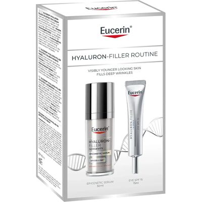 Eucerin Gift Set Hyaluron-Filler Epigenetic Serum & Eye Cream Eucerin Gift Set Hyaluron-Filler Epigenetic Serum & Eye Cream