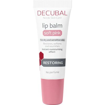 Decubal Restoring Lip Balm Soft Pink 10 ml Decubal Restoring Lip Balm Soft Pink 10 ml