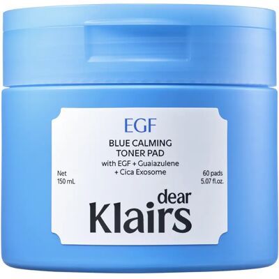 KLAIRS EGF Blue Calming Toner Pad 150 ml 60 Pad KLAIRS EGF Blue Calming Toner Pad 150 ml 60 Pad