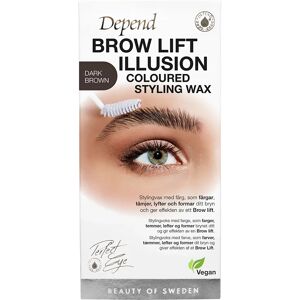 Depend Mörkbrun Ögonbryn Lifting Illusion Styling Vax - Ögonbryn Styling Vax Depend Mörkbrun Ögonbryn Lifting Illusion Styling Vax - Ögonbryn Styling Vax