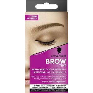 Schwarzkopf Ljusbrun Ögonbryn Färg - Permanent färg Schwarzkopf Ljusbrun Ögonbryn Färg - Permanent färg