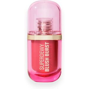 Revolution Beauty London Superdewy Blush Plump Serum Liquid Blush 4,2 ml Strawberry Flush Cool Pink