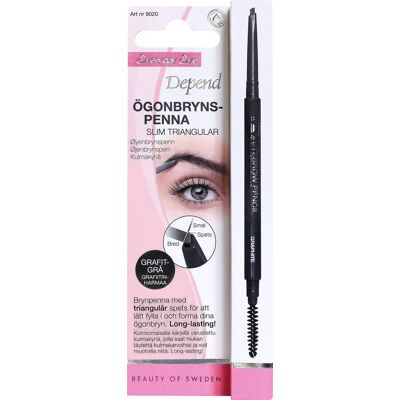 Depend - Everyday Eye Ögonbrynspenna Triangulär Grafit - Grafitgrå Depend - Everyday Eye Ögonbrynspenna Triangulär Grafit - Grafitgrå