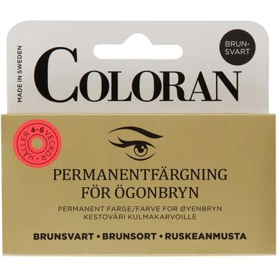 Coloran Ögonbrynsfärg 1st Brunsvart Coloran Ögonbrynsfärg 1st Brunsvart