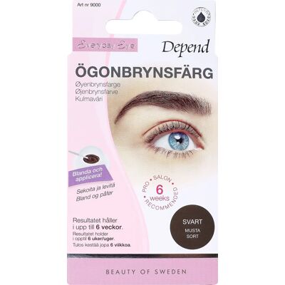 Depend Ögonbrynsfärg Svart Depend Ögonbrynsfärg Svart