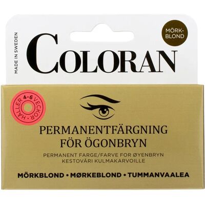 Coloran Ögonbrynsfärg Mörkblond 8 ml + 7 g Coloran Ögonbrynsfärg Mörkblond 8 ml + 7 g