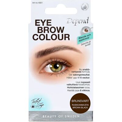 Depend Perfect Eye Eyebrow Colour Brun Svart - Ögonbryn färg Depend Perfect Eye Eyebrow Colour Brun Svart - Ögonbryn färg