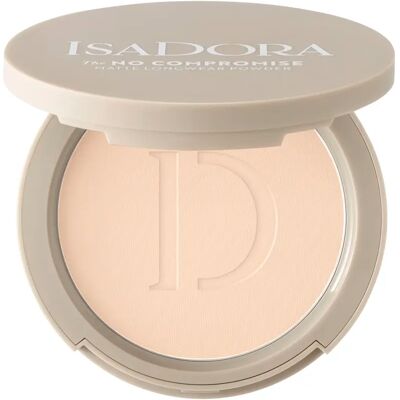 IsaDora The No Compromise Matte Longwear Powder - Neutral Porcelain - Lös puder för en matt look IsaDora The No Compromise Matte Longwear Powder - Neutral Porcelain - Lös puder för en matt look