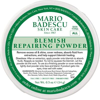 Mario Badescu - Blemish Repairing Powder - Targeted Care - Skin Imperfections - 14g Mario Badescu - Blemish Repairing Powder - Targeted Care - Skin Imperfections - 14g