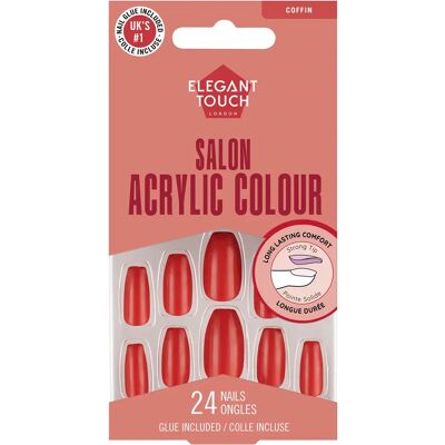 Elegant Touch Colour Acrylics Poppy Pomegranate Elegant Touch Colour Acrylics Poppy Pomegranate