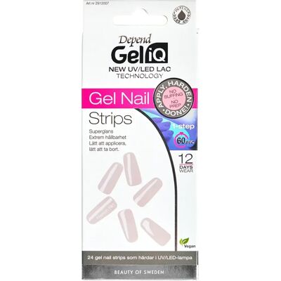 Depend Gel iQ Nail Strips 2007 French Flirt - Nagelstrips Depend Gel iQ Nail Strips 2007 French Flirt - Nagelstrips