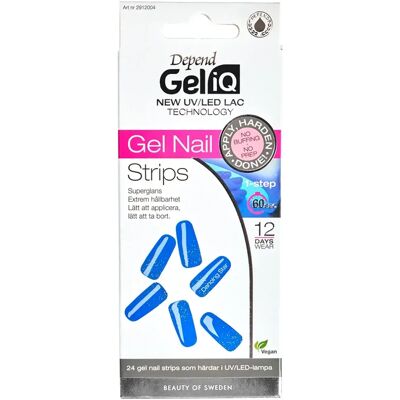 Depend Gel iQ Nagelstrips - Dansande Stjärna Depend Gel iQ Nagelstrips - Dansande Stjärna
