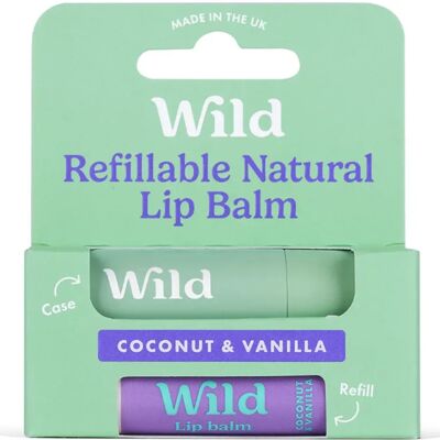 Wild Lip Balm Sage Case Coconut Vanilla 4,5 g Wild Lip Balm Sage Case Coconut Vanilla 4,5 g