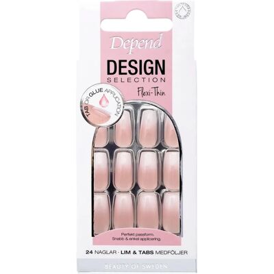Depend Design Selection 24 st French Ombre Short Coffin Depend Design Selection 24 st French Ombre Short Coffin