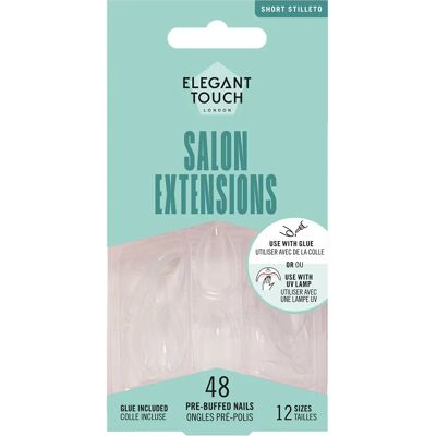 Elegant Touch Salon Extension Short Stiletto Elegant Touch Salon Extension Short Stiletto