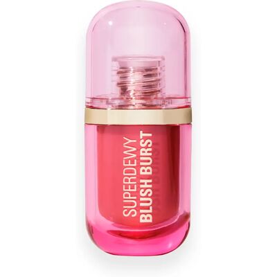 Revolution Beauty London Superdewy Blush Plump Serum Liquid Blush 4,2 ml Strawberry Flush Cool Pink Revolution Beauty London Superdewy Blush Plump Serum Liquid Blush 4,2 ml Strawberry Flush Cool Pink