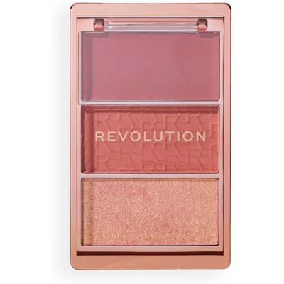 Revolution Beauty London Blush Icon Palette 9,8 g Aura Points Rose Revolution Beauty London Blush Icon Palette 9,8 g Aura Points Rose