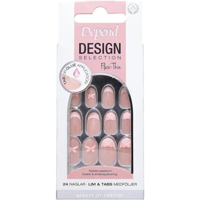 Depend Design Selection Oval 24 st Pink Bow Depend Design Selection Oval 24 st Pink Bow