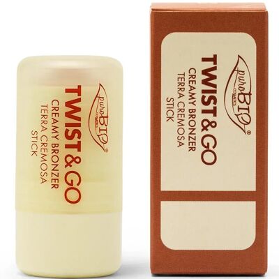 PuroBIO Twist & Go Creamy Bronzer 02 Biscuit 5 g PuroBIO Twist & Go Creamy Bronzer 02 Biscuit 5 g