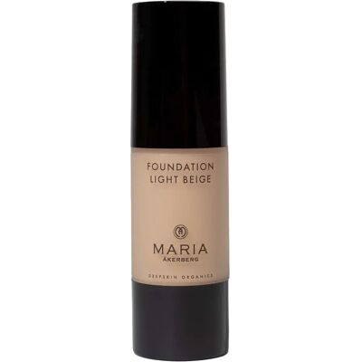 Maria Åkerberg Light Beige 30ml Foundation - Naturlig Resultat Maria Åkerberg Light Beige 30ml Foundation - Naturlig Resultat