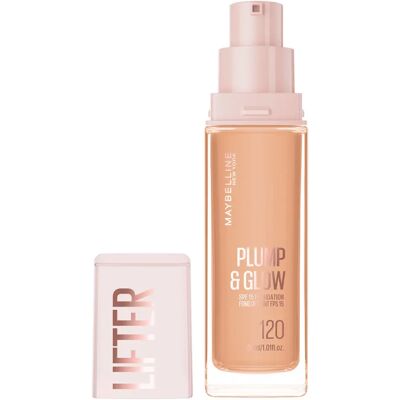 Maybelline New York Lifter Plump & Glow Foundation 30 ml 120 Maybelline New York Lifter Plump & Glow Foundation 30 ml 120