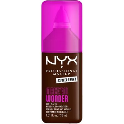 NYX Professional Makeup Make Em Wonder Foundation 30 ml NYX Professional Makeup Make Em Wonder Foundation 30 ml