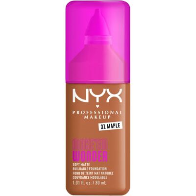 NYX Professional Makeup Make Em Wonder Foundation 30 ml 31 Maple NYX Professional Makeup Make Em Wonder Foundation 30 ml 31 Maple