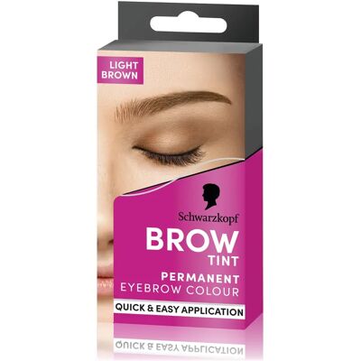 Schwarzkopf Ljusbrun Ögonbryn Färg - Permanent färg Schwarzkopf Ljusbrun Ögonbryn Färg - Permanent färg