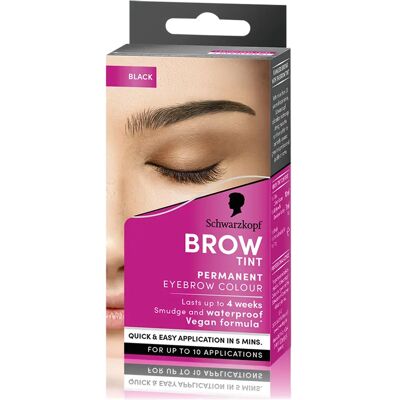 Schwarzkopf Brow Tint Black 1-1 Schwarzkopf Brow Tint Black 1-1
