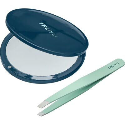 Truyu Compact Mirror & Tweezer Truyu Compact Mirror & Tweezer