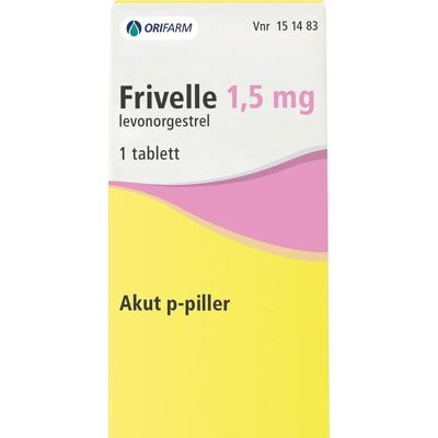 Frivelle tablett 1,5 mg, 1 tablett Frivelle tablett 1,5 mg, 1 tablett