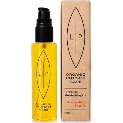 Lip Intimate Care Cleansing + Moisturising Oil Sea Buckthorn + Fragonia 75 ml Lip Intimate Care Cleansing + Moisturising Oil Sea Buckthorn + Fragonia 75 ml