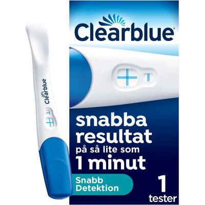 Clearblue Graviditetstest - Snabb, Enkel, Resultat på 3 minuter Clearblue Graviditetstest - Snabb, Enkel, Resultat på 3 minuter